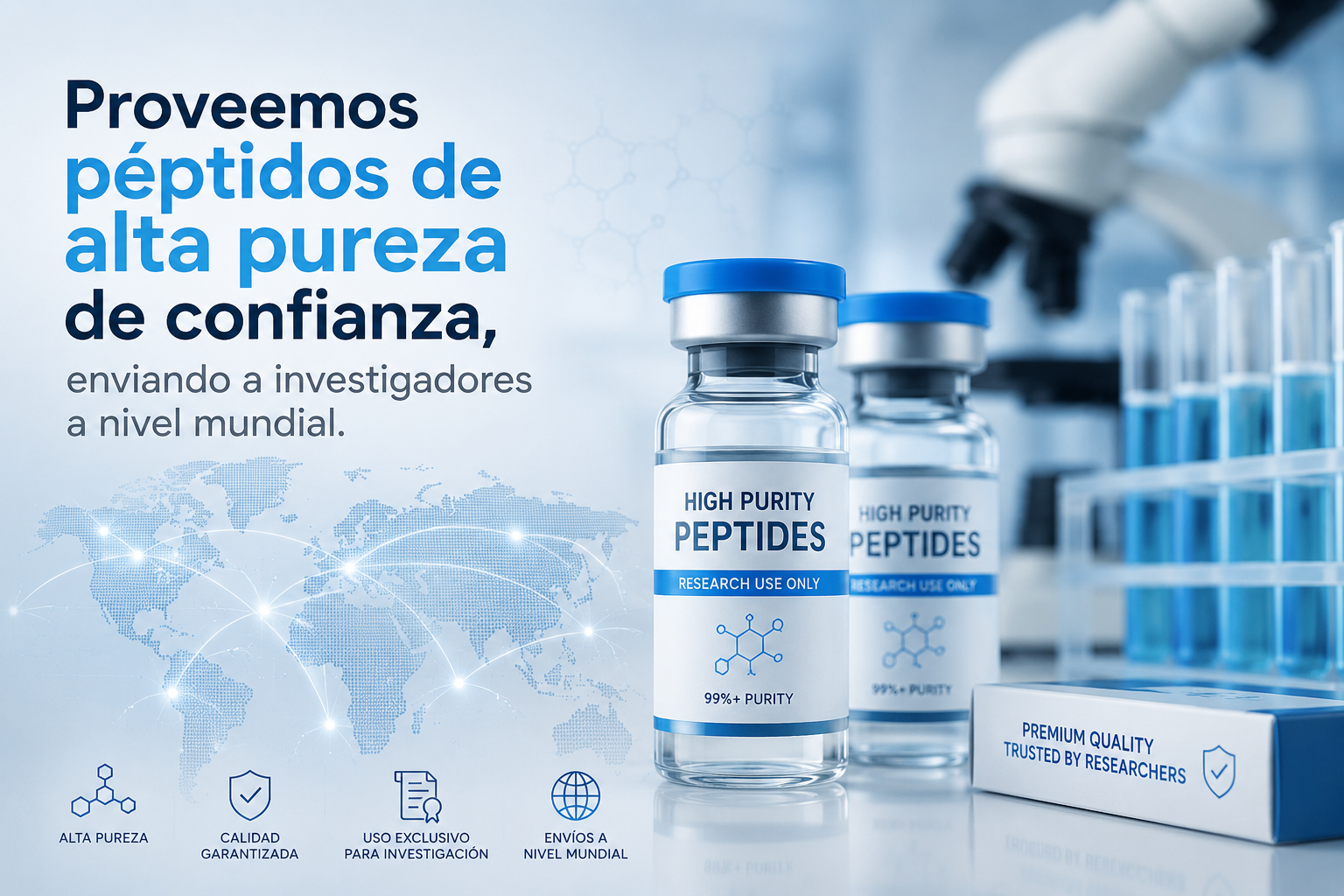 Proveemos péptidos